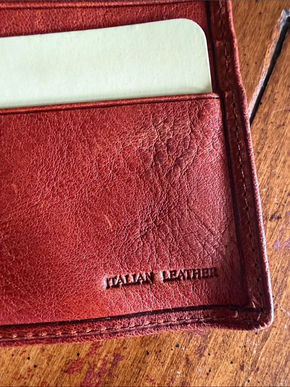Wilson’s Leather Men's Leather Bi-Fold Wallet - Brown New in Box
